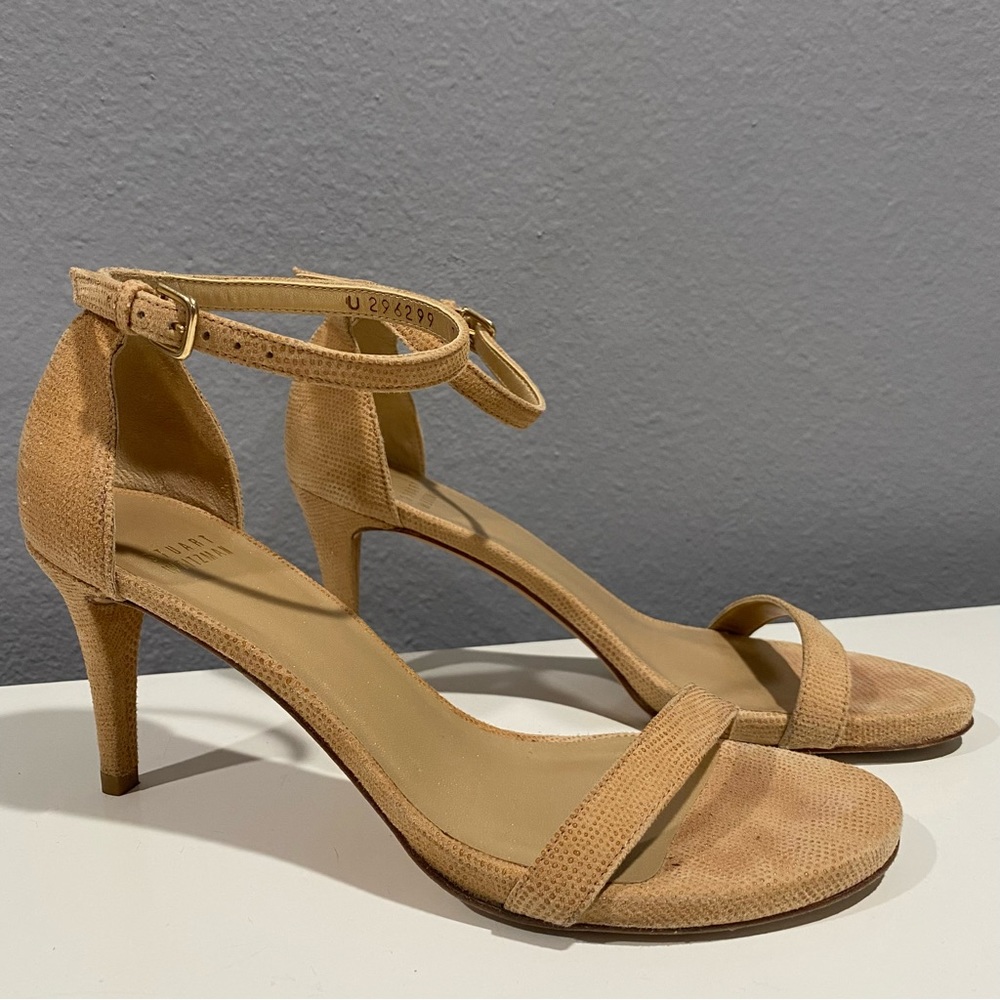 STUART WEITZMAN Ankle Strap Heels Size 7